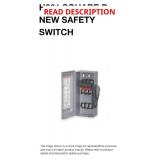 $325 H361 SQUARE D -SAFETY SWITCH