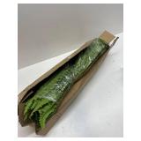 Dkaltm Artificial Boston Fern Bush- Set of 2 Large Artificial Ferns for Outdoors, 45Inch Large Faux Ferns, Suitable for Office & Living Room Decor, 55Branches for Each Bouquet