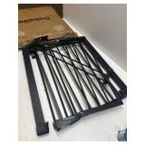 Babelio Extra Wide Baby/Dog Gate PressGuard P7, 29-55" Auto Close for The House and Doorway, Safety Pressure Mounted Pet Door, NO Need Tools and Drilling, Black