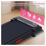 Walking Pad with Incline and Handle Bar, 2026 Upgrade Electric Small Walking Pads Treadmills with Handles, Compact Treadmills for Home Small Spaces, 3.5HP, 0.6-7.6MPH, 350LBS