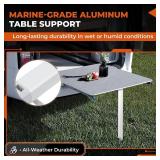 Adjustable Folding Table Leg - Heavy Duty Aluminum Alloy Dinette RV Leg,Camping, Boat, Yacht, Outdoor (22-36.6 Inch Height, 560-930mm) - Portable Lightweight Table Support, Easy to Assemble