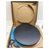 $170 Large Photography Turntable 24inch/330lb with Remote Control | Motorized Rotating Display Stand 360 Degree Electric Turntable High Load for Products, Model Photo or Video (Black)