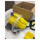 $190 Multi-Purpose Steam Cleaner for Grout, Tile, Car Detailing & Home Appliances - 23 Attachments for Grime, Grease, Bacteria Removal - with 16.4ft Long Cord