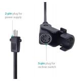 Okin Model JLDQ-18 & JLDQ.18.134.329D01 Power Recliner Motor, Electric Lift Chair Reclining Couch Sofa Actuator Replacement Part for JLDQ.18.134.329D