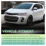$137 BHB Engine Intake Manifold and Valve Cover Kit Compatible with Chevy Cruze Sonic Trax Volt Buick Encore 1.4L 2011-2021 Replacement For 615-380 55573746 25198498 25200449 55577314