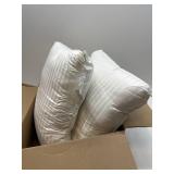 Beckham Hotel Collection Bed Pillows Standard/Queen Size Set of 2 - Original Soft Down Alternative Pillow for Sleeping - Soft Support for Back, Stomach or Side Sleepers
