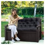 Swing Cushion Replacement Outdoor Porch Waterproof Bench Cushion 2-3 Seater Washable Bench Replacement Cushions for Outdoor Patio Porch Swing Cushions