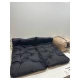Swing Cushion Replacement Outdoor Porch Waterproof Bench Cushion 2-3 Seater Washable Bench Replacement Cushions for Outdoor Patio Porch Swing Cushions