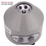 Desktop Electric Lab Laboratory Centrifuge Machine Lab Medical Practice w/Timer and Speed Control - Low Speed,4000 RPM, Capacity 20 ML x 6-110v by CALU LUKY