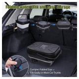 $120 Portable Cordless Washer with 3.4Gal Tank, 580PSI, 7-Level Adjustable Sprayer, 360  Rotating Nozzle, 23FT Hose, 20000mAh Battery, Foldable Design with Wheels for Car, Camping, Garden