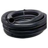 $168 Sealproof Flexible PVC Pipe 2 Inch Dia Hose 50 FT Length, Black Tubing, Schedule 40, Premium Quality Made in USA