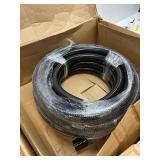 $168 Sealproof Flexible PVC Pipe 2 Inch Dia Hose 50 FT Length, Black Tubing, Schedule 40, Premium Quality Made in USA