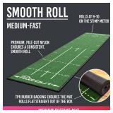 PuttOUT Medium Putting Mat - Perfect Your Golf Putting (7.9ft x 1.6ft)(Green)