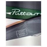 PuttOUT Medium Putting Mat - Perfect Your Golf Putting (7.9ft x 1.6ft)(Green)