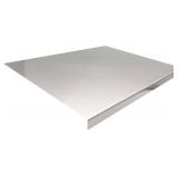 Stainless Steel Cutting Boards for Kitchen,Baking Board,Pastry Board,kneading Panel - Suitable for Cutting Vegetables, Fruits, Meat,bread - Easy To Clean and Store