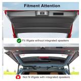 powoq Liftgate Mat Compatible with 2025 2026 Toyota 4Runner Trunk Tailgate Mat TPE Liftgate Liner Cargo Liner Replacement for 2025 2026 Toyota 4Runner Accessories