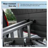 powoq Liftgate Mat Compatible with 2025 2026 Toyota 4Runner Trunk Tailgate Mat TPE Liftgate Liner Cargo Liner Replacement for 2025 2026 Toyota 4Runner Accessories