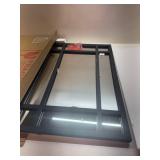 HQiJun Black Rectangle Mirror, Farmhouse Decorative Wall Mirror for Entryway, Living Room, Bedroom, Hallway, Fireplace, Accent Wall Decor (Black1, 30" x 20")