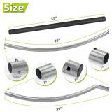 Trampoline Poles Replacement for Skywalker Or Jumpzylla,Galvanized Trampoline Enclosure Pole for Skywalker or Jumpzylla,Replace Parts#4201 4202 4135 OR for Jumpzylla 8ft 10ft&12ft 14ft