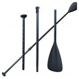 METER STAR 3-Piece Adjustable Aluminium SUP Paddle Board Paddles, Lightweight Stand Up Paddle Oars for Paddleboard, Adjustable Aluminum Alloy PU Coated Shaft 67"-83" for Surfing, Floating,Water Sport