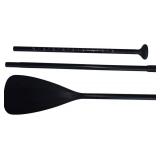 METER STAR 3-Piece Adjustable Aluminium SUP Paddle Board Paddles, Lightweight Stand Up Paddle Oars for Paddleboard, Adjustable Aluminum Alloy PU Coated Shaft 67"-83" for Surfing, Floating,Water Sport