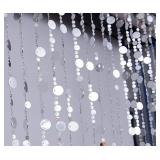 Silver Bubble Beaded Curtain 3
