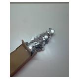 Silver Bubble Beaded Curtain 3