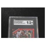 2020-21 Prizm Draft Picks Red Fast Break Prizm Anthony Edwards #1 Rookie Card 18/125 SGC 9.5 | Only 125 Exist!