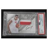 2013-14 Upper Deck Exquisite Collection Rudy Gobert Patch Autograph 135/199 Rookie Card PSA 8 | Only 199 Exist!