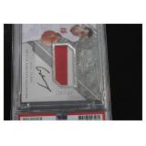 2013-14 Upper Deck Exquisite Collection Rudy Gobert Patch Autograph 135/199 Rookie Card PSA 8 | Only 199 Exist!