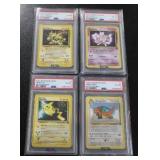 1999 Pokemon Black Star Movie Promo Complete Set PSA 6 | Electabuzz - Mewtwo - Pikachu - Dragonite