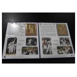 1998 Mark McGwire  & Sammy Sosa Breaking The Home Run Record Commemorative Card Set