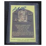 Gaylord Perry Hall of Fame Autograph Post Card