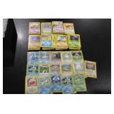 1999-2003 WOTC Vintage Pokemon Card Lot | 300 Cards w/ 16 Holos *Low Grade*