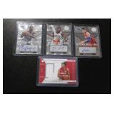 Basketball Card Autograph & Relic Lot | 4 Cards