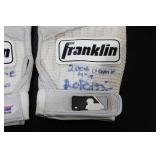 Game Worn/Used Reid Brignac Autograph Batting Gloves PSA/DNA #R55164