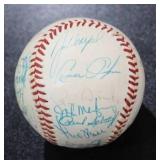1975 Kansas City Royals Autograph Team Ball | w/ Harmon Killebrew & Whitey Herzog *WOW*
