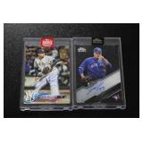 Dellin Betances & Hyun-Jin Ryu Autograph Card Lot | 2 Cards