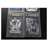 Football Quarterback Graded Card Lot | 4 Cards