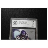 2007 Upper Deck Rookie Premiere Adrian Peterson #21 Rookie Card BCCG 10