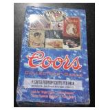 1995 Di-Mark Coors Collectors Cards Factory Sealed Box | 36 Packs