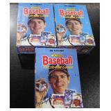 1988 Donruss Baseball Hobby Box Lot | 3 Boxes / 108 Packs