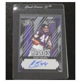 2024 Leaf Heroes & Prospects Chuck Foreman Autograph 9/25 | Only 25 Exist!