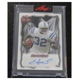 2025 Leaf Metal Horror Edgerrin James Autograph 3/5 | Only 5 Exist!