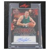 2025 Leaf Metal Horror Brian Scalabrine Autograph 1/1 | Only 1 Exist!