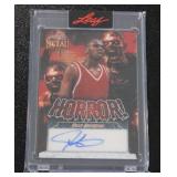 2025 Leaf Metal Horror Jerry Stackhouse Autograph 1/1 | Only 1 Exist!