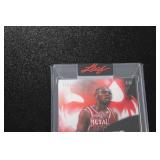 2025 Leaf Metal Horror Jerry Stackhouse Autograph 1/1 | Only 1 Exist!