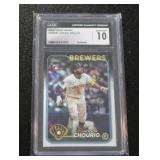 2024 Topps Update Jackson Chourio #US240 Rookie Card CGC 10