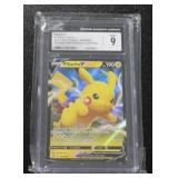 2021 Pokemon Black Star Promo Pikachu V #SWSH061 CGC 9