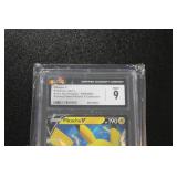 2021 Pokemon Black Star Promo Pikachu V #SWSH061 CGC 9